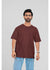 Maroon Men's Oversized T-Shirt