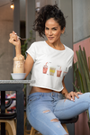 Café Bliss Crop Top