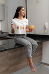 Café Bliss Crop Top