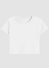 White Crop Top